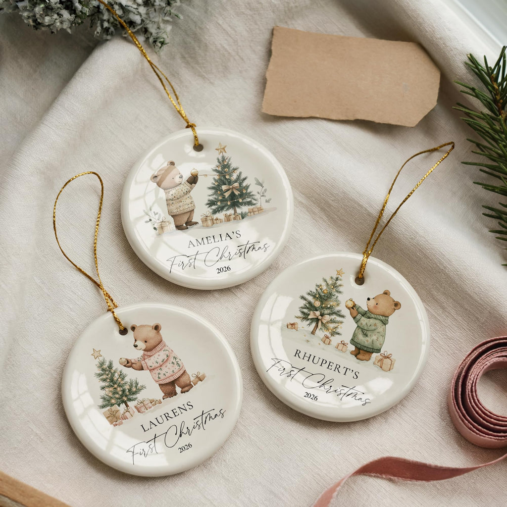 Baby's First Christmas Ornament 2026 W498