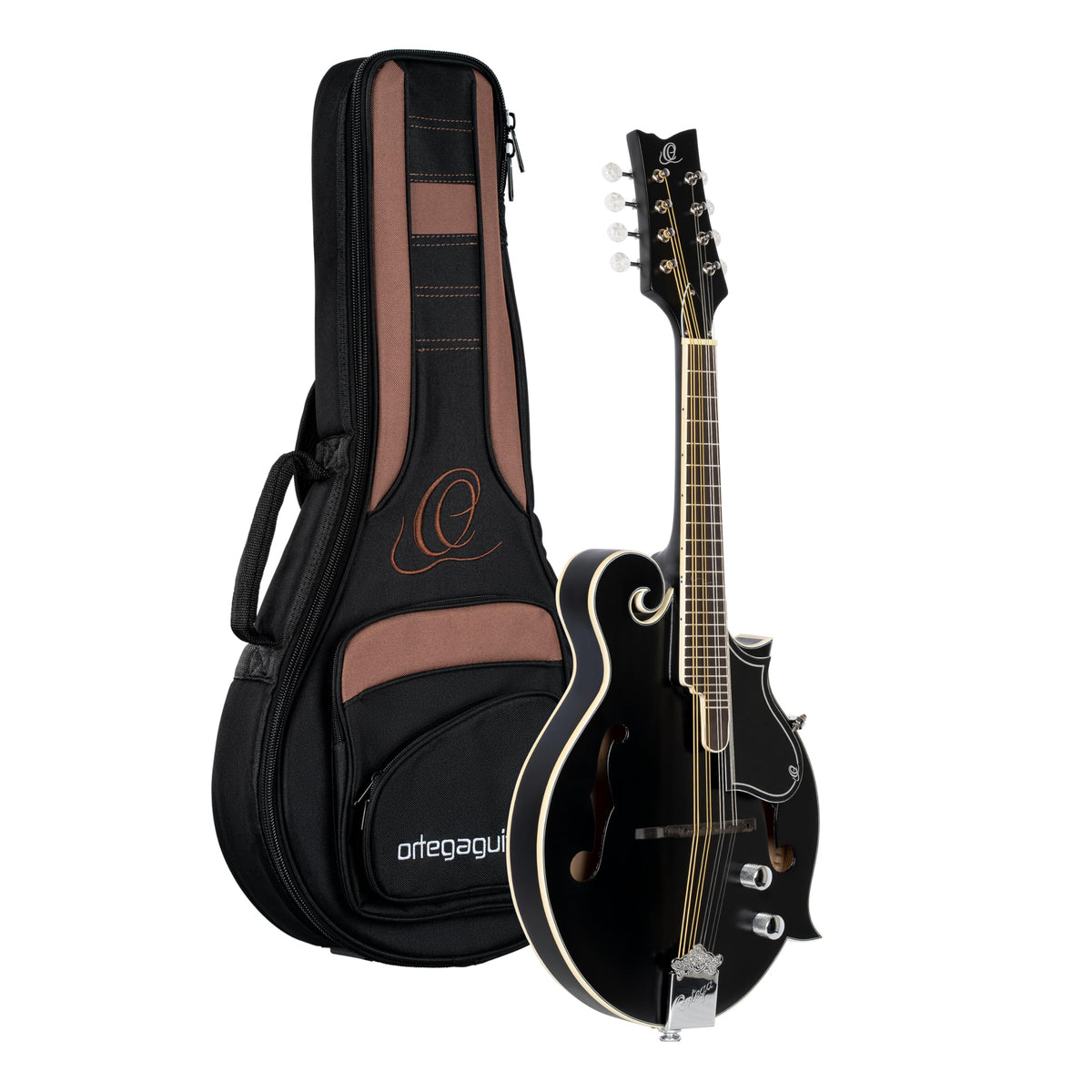 Satin Black Acoustic-Electric Mandolin O748