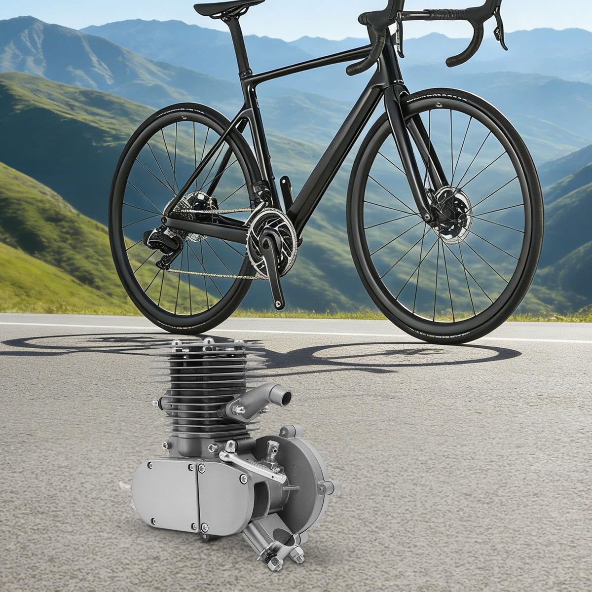 100cc 2 Stroke Bicycle Engine Kit X939
