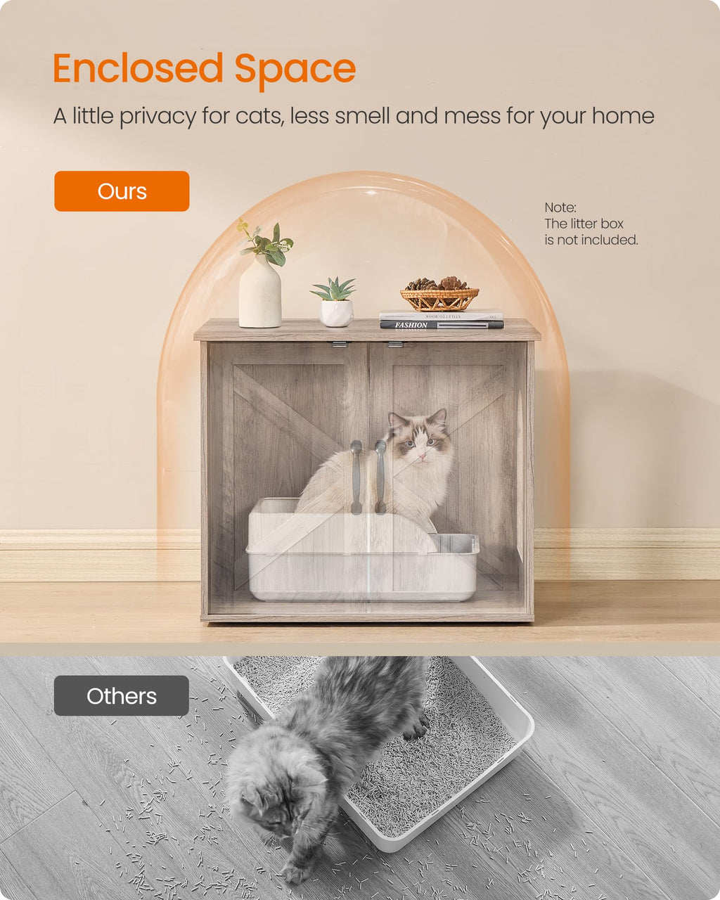 Cat Litter Box Enclosure G32484