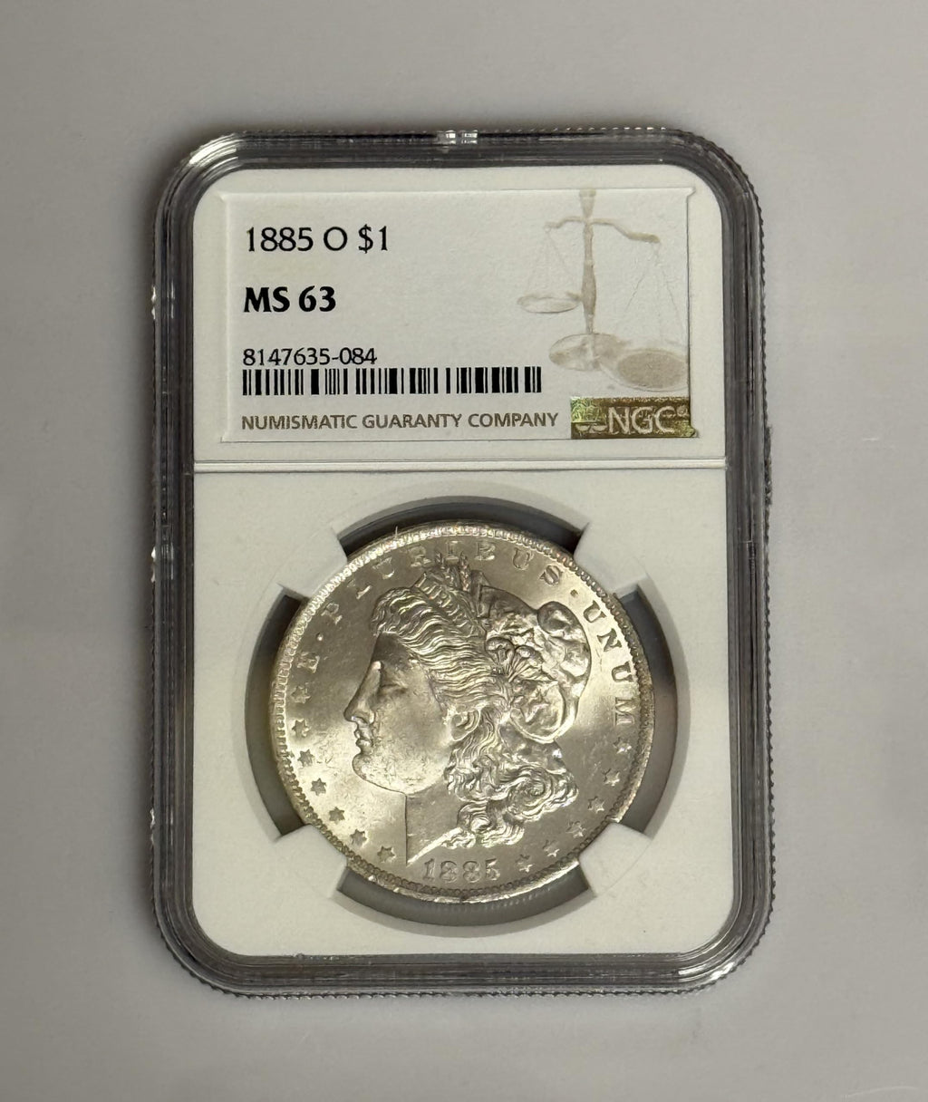 Morgan Silver Dollar Graded Coin S6686