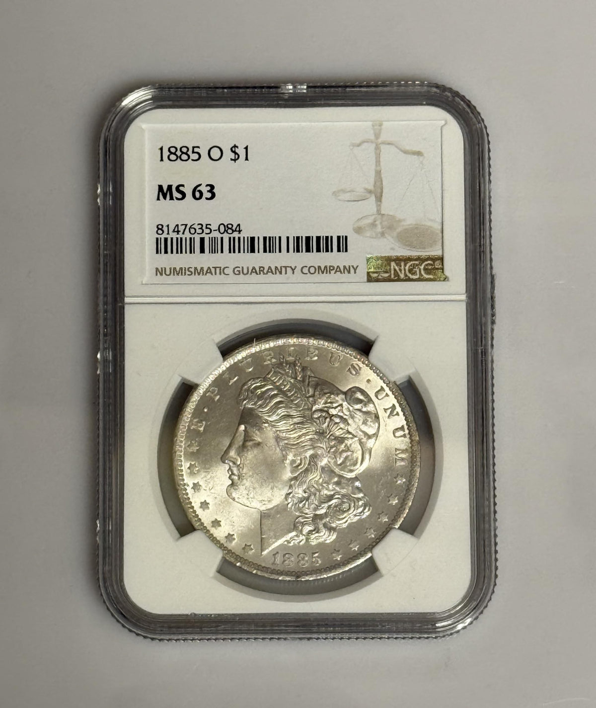 Morgan Silver Dollar Graded Coin S6686