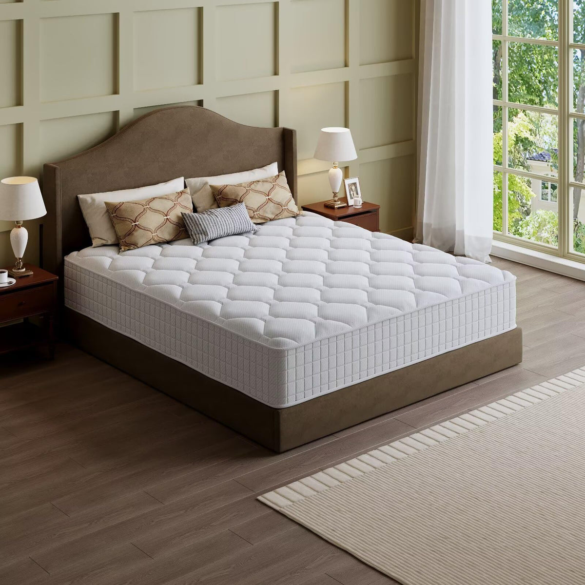 14 Inch Full Size Hybrid Memory Foam Mattress Z220