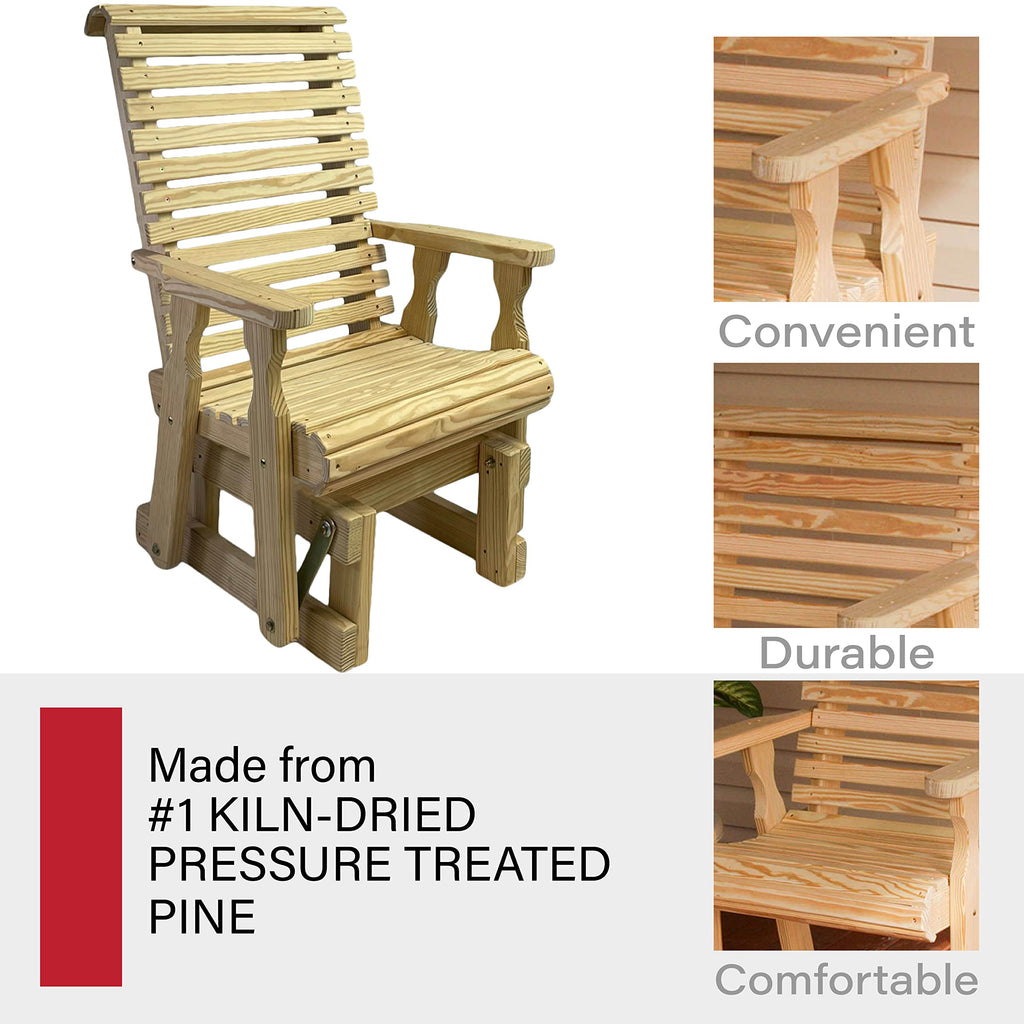 Treated Pine Glider Chair D368