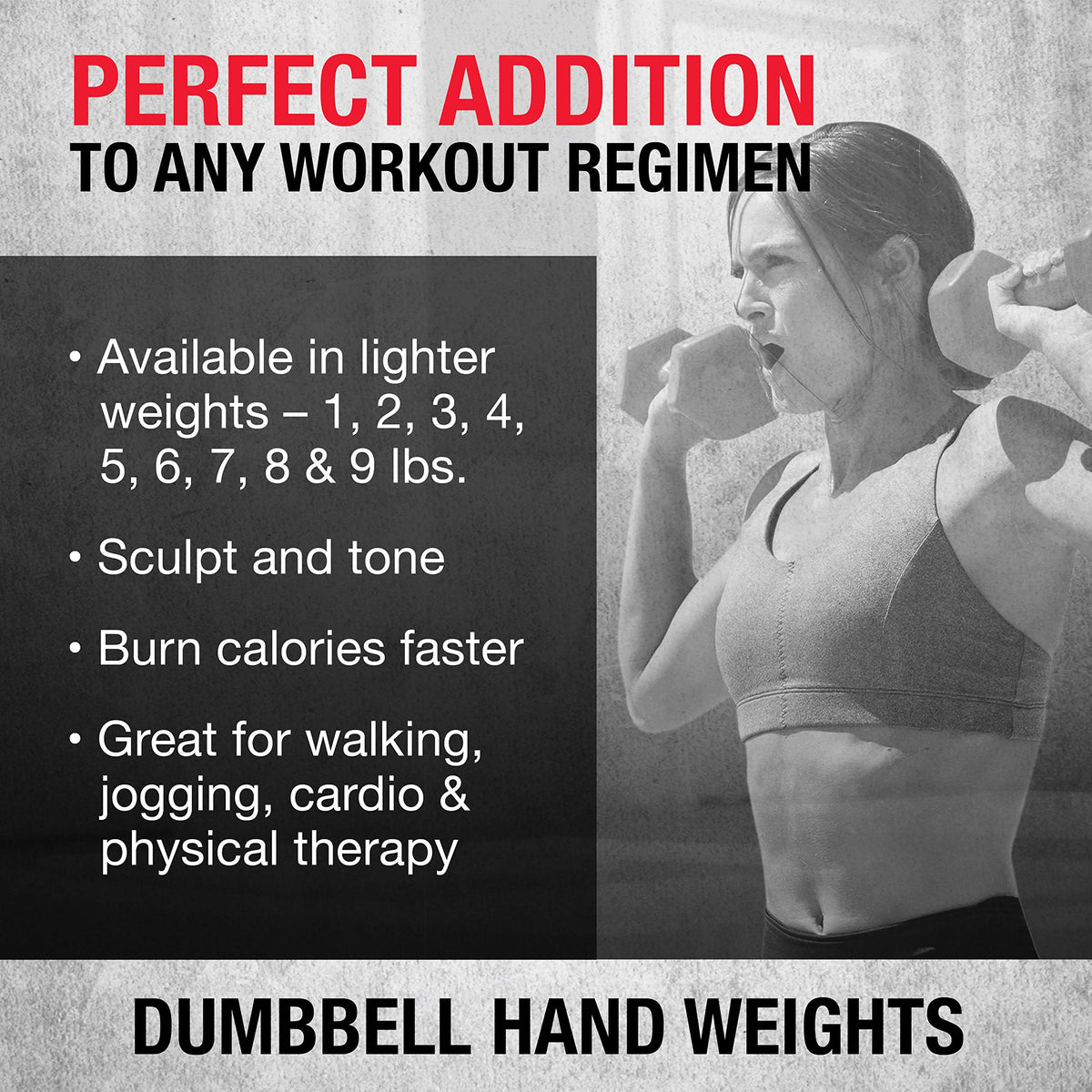 Vinyl Coated Dumbbells Set of 2 L53179