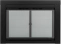 Black Small Fireplace Glass Door O8617