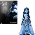 Corpse Bride Emily Doll in Spiderweb Wedding Dress with Accessories E833