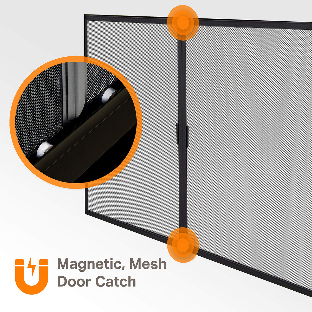 Black Small Fireplace Glass Door O8617
